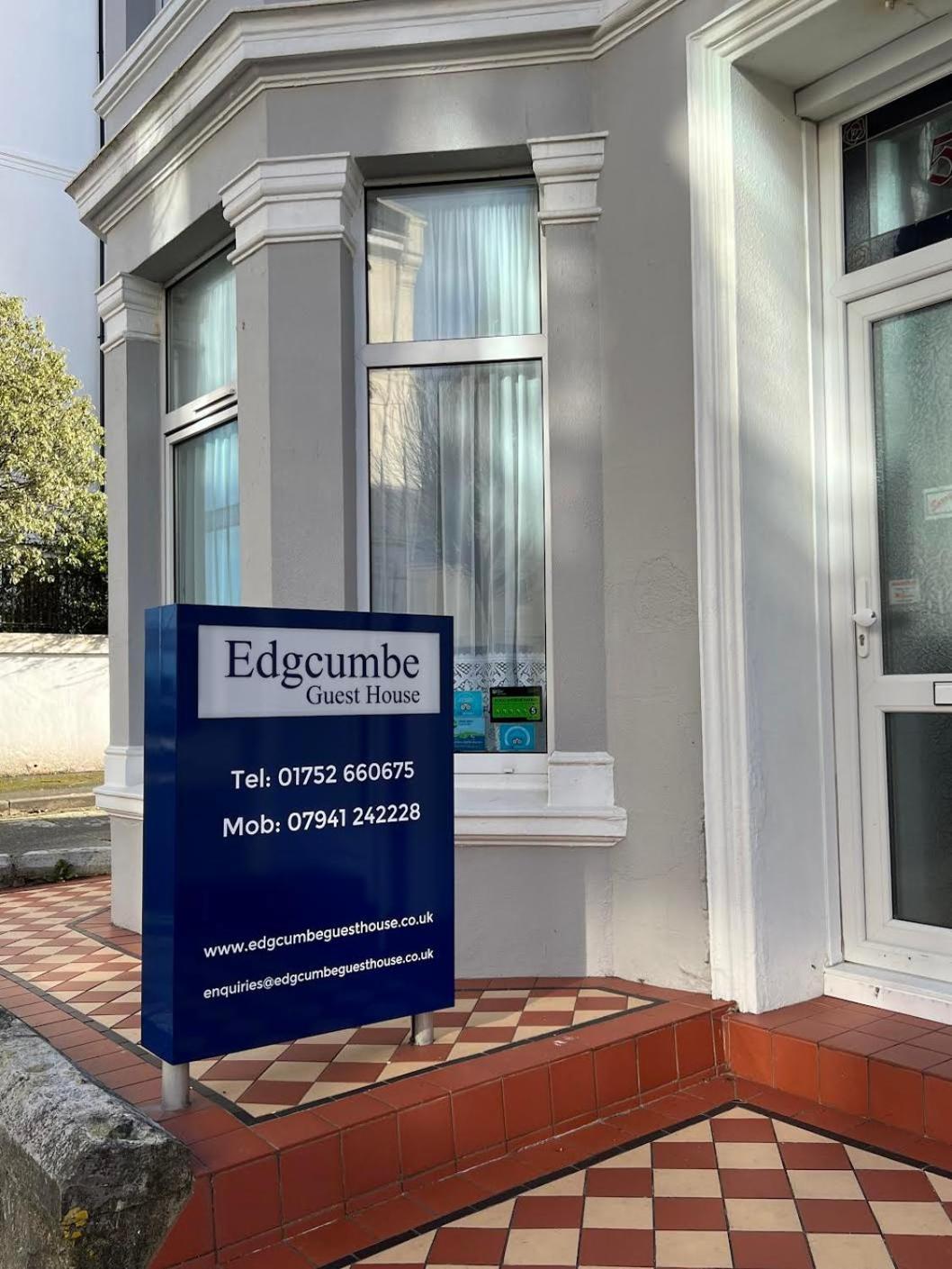Edgcumbe Guest House Plymouth Exterior foto